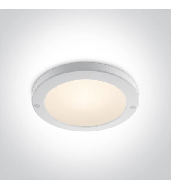 62018F/W/W biały plafon LED IP40 3000K 18W; nieści