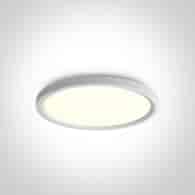 62140FB/W/C Plafon Zigos biały LED 4000K 40W IP20