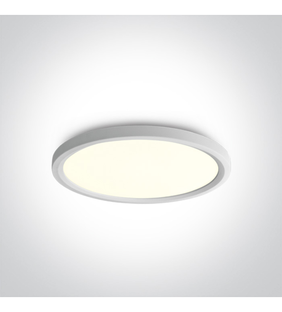 62140FB/W/C Plafon Zigos biały LED 4000K 40W IP20