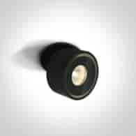 11108LA/B/W czarny wpust COB LED 3000K 8W; zasilac