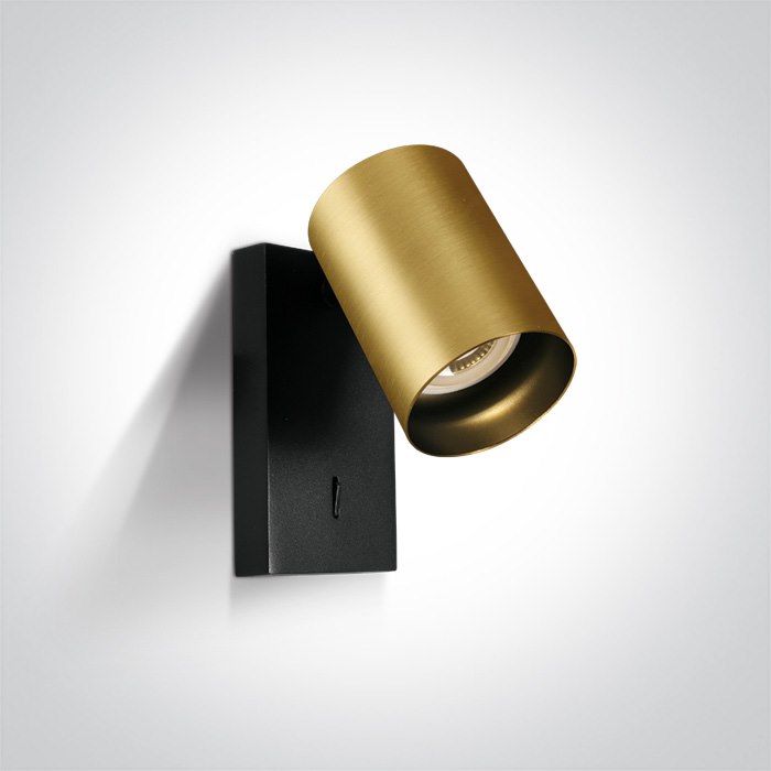 65105NA/BBS dekoracyjna ścienna lampa spot MR16 GU