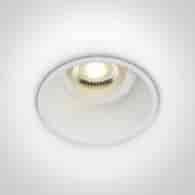 10105TG/W Wpust Chulu biały GU10 IP20 dark light