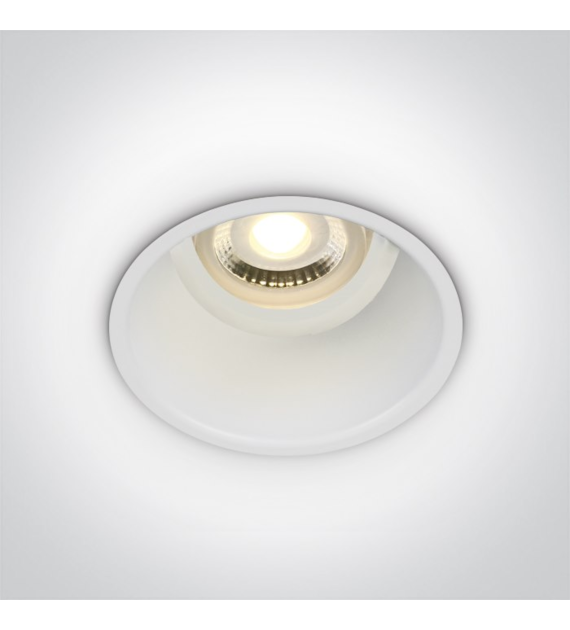 10105TG/W Wpust Chulu biały GU10 IP20 dark light