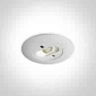 89002 wpuszczana awaryjna dioda LED 2W ; dostarcza