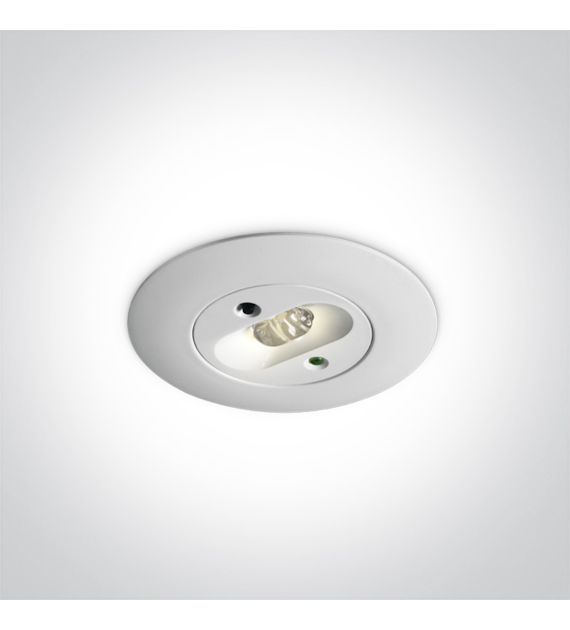 89002 wpuszczana awaryjna dioda LED 2W ; dostarcza