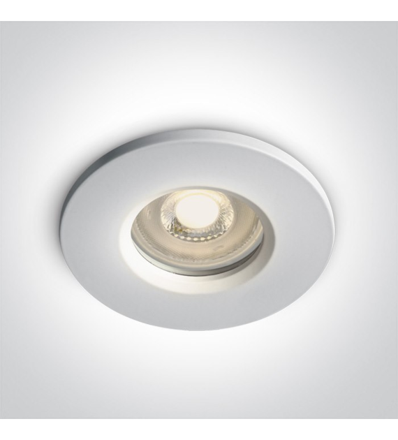 10105R1/W Wpust Nikolaus biały GU10 IP65