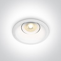 11105DT/W biały wpust z oprawką GU10 MR16 dark lig