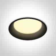 10122D/B/W Downlight Maronas Black LED 3K 22W IP20