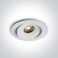 11107P/W/W Wpust Amarusi biały LED 3000K 6,5W IP54