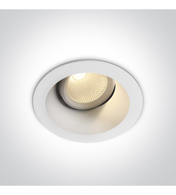 1107FD/W/W Wpust Koropi biały LED 3000K 7W IP20