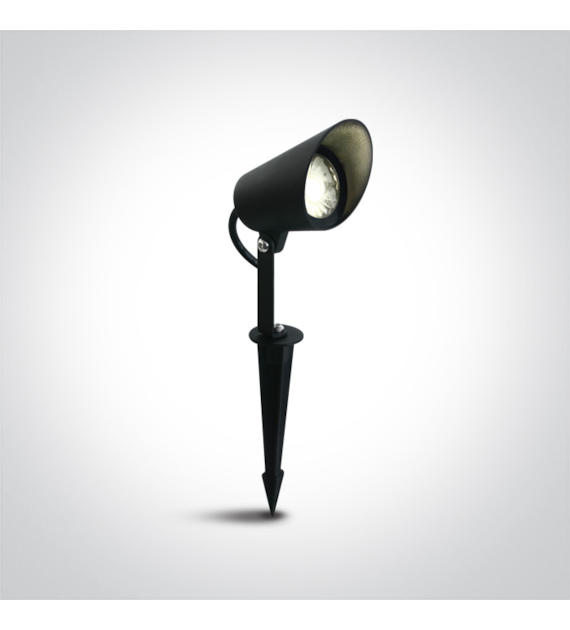 67458/B/W czarna lampa ogrodowa LED 3000K 8W IP67