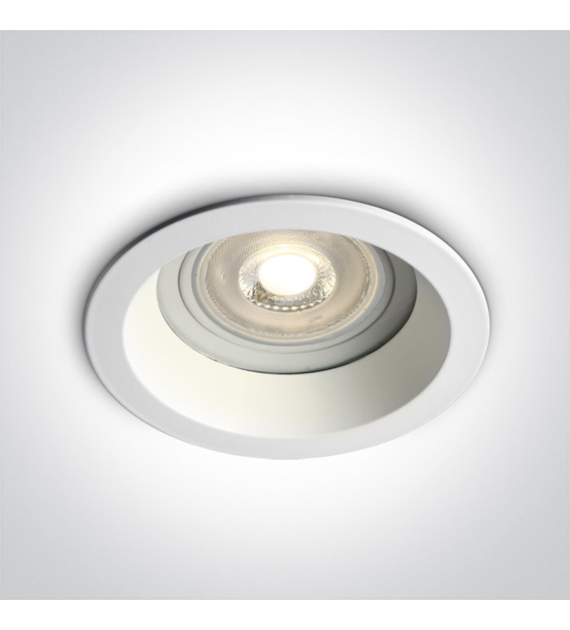 10105R2/W Wpust Kedares biały 1xGU10 IP65