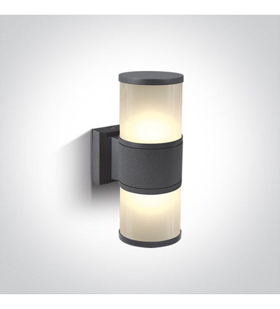 67098/AN Kinkiet ogrodowa Antracyt 2xE27 IP54 One