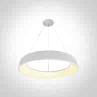 62142NB/W/W lampa wisząca LED 3000K 42W biała; zas