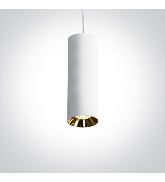 63105M/W biała oprawa wisząca 24cm GU10