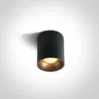 12112Z/B/W Czarna Tuba  LED 3000K 12W One