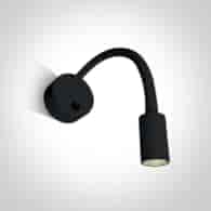 65738A/B/W Kinkiet Stamna czarny 3000K 3W IP20
