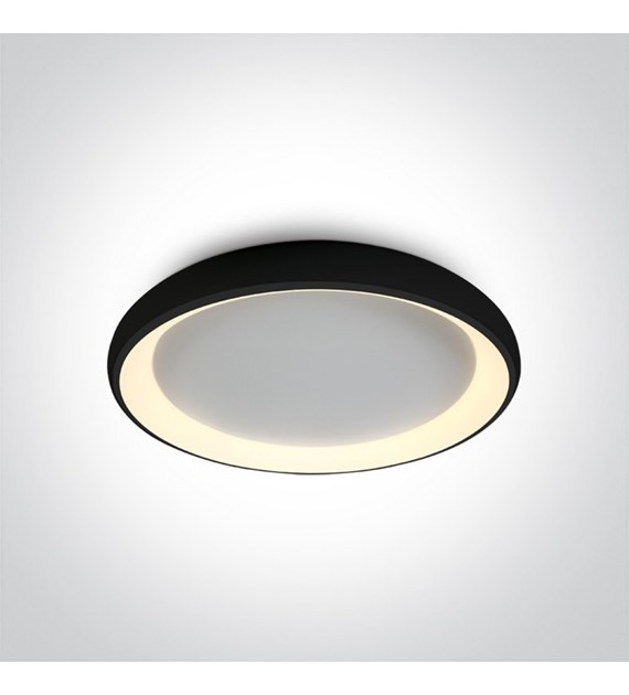 62144N/B/W Plafon Aidoni czarny LED 3000K 50W IP20