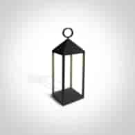 67462/B/W akumulatorowa czarna lampa ogrodowa 3000