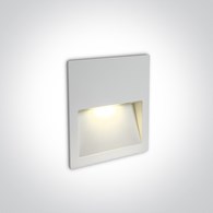 68068A/W/W Wpust ścienny Lapas biały LED 3W IP65