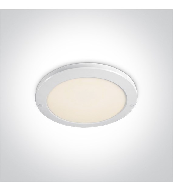 62030F/W/W biały plafon LED IP40 3000K 30W; nieści