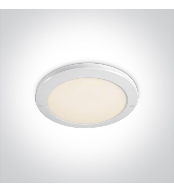 62030F/W/W biały plafon LED IP40 3000K 30W; nieści