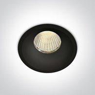 10112TP/B/W Wpust Likofos czarny LED 3K 12W IP44