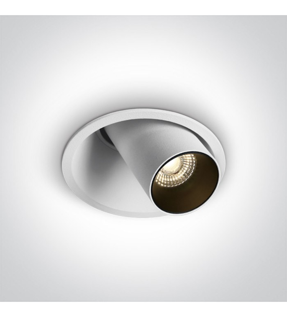 11107C/W/W Wpust Karistos biały LED 3K 6,5W IP20