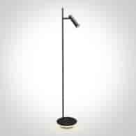 61132B/B/W Lampa podło. Diodor czarna 3W+8W 3000K