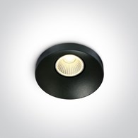 10108R/B/W Wpust Skalia czarny LED 3000K 8W IP20