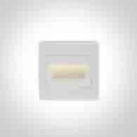 68007/W/W biały wpust ścienny LED 3000K 1,5W; nieś