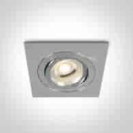 51105ABG/AL aluminiowy wpust z oprawką GU10 MR16