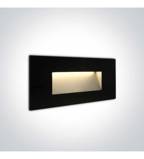 68076A/B/W szklany wpust ścienny LED 3000K 5W IP65