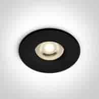 10105R1/B Wpust Nikolaus Czarny GU10 IP65 230V