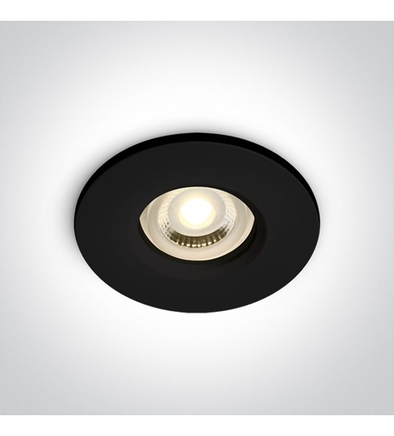 10105R1/B Wpust Nikolaus Czarny GU10 IP65 230V