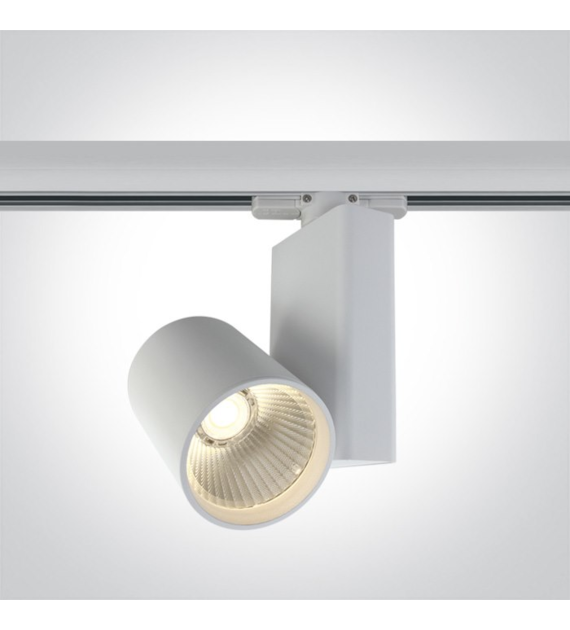 65611NT/W/W biały track spot COB LED 3000K 15W; za