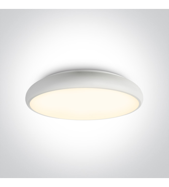 62160/W/W biały plafon LED 3000K 60W; nieściemnial