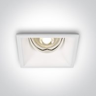 51105TG/W biały wpust z oprawką GU10 MR16 dark lig