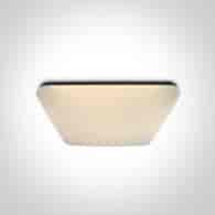 62146A/B/W czarny plafon LED 3000K 50W; nieściemni