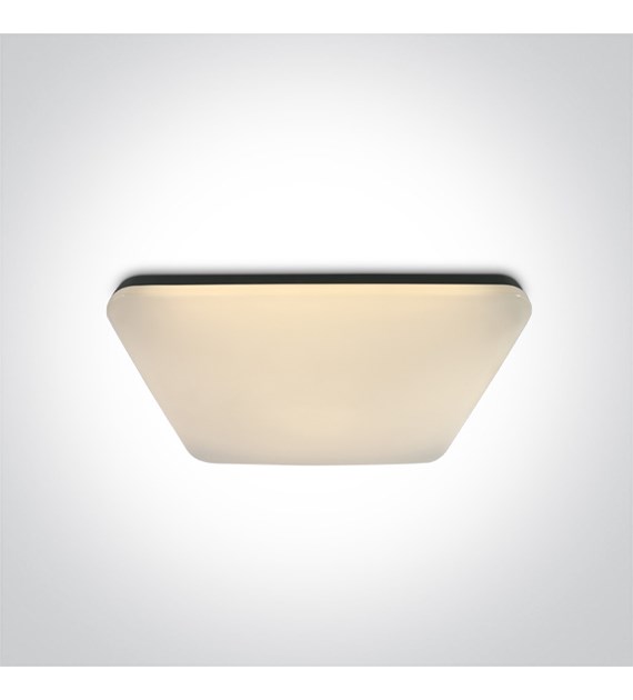 62146A/B/W czarny plafon LED 3000K 50W; nieściemni