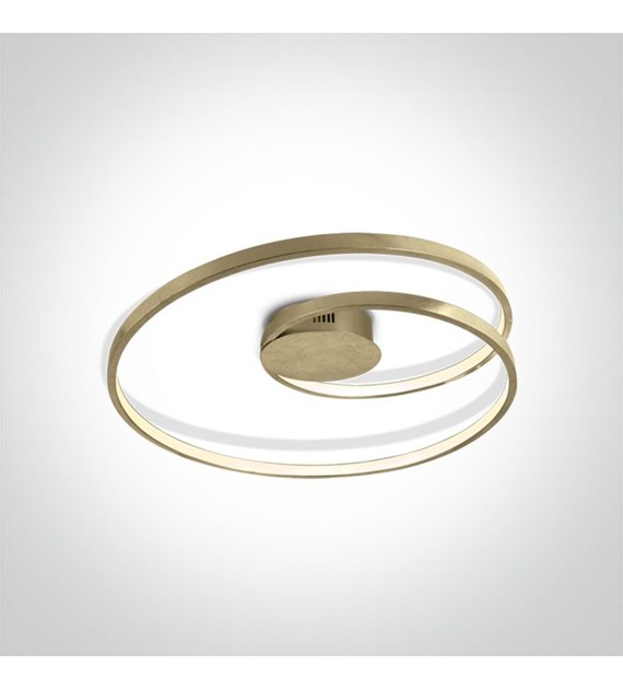 63068/BS mosiężna lampa sufitowa LED 30W 3000K