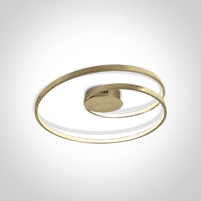 63068/BS mosiężna lampa sufitowa LED 30W 230V 3000