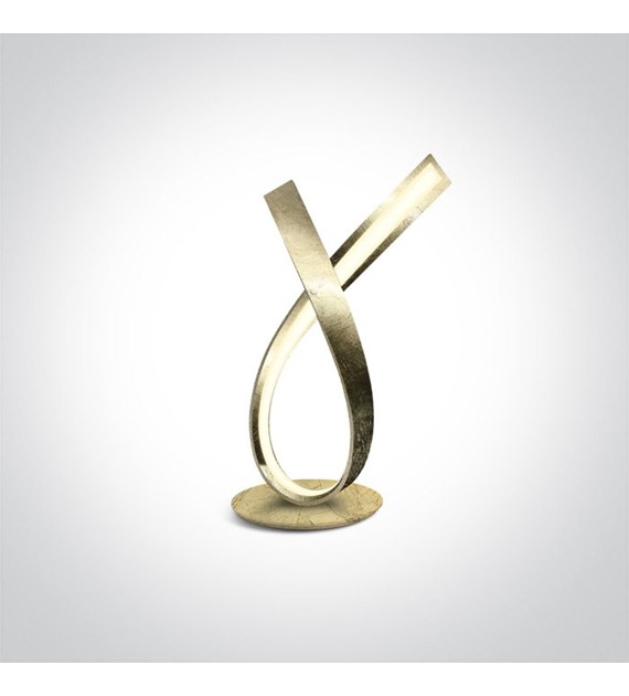 61086/BS mosiężna lampa stołowa ON/OFF LED 12W 230