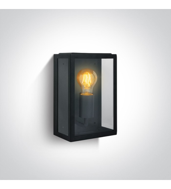 67406/B Lampa ogrodowa Gabbia czarna E27 IP43