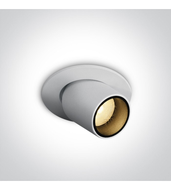 11103M/W/W Wpust biały regulowany LED 3K 3W IP20