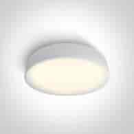 62150D/W/W biały plafon LED 3000K 50W; nieściemnia