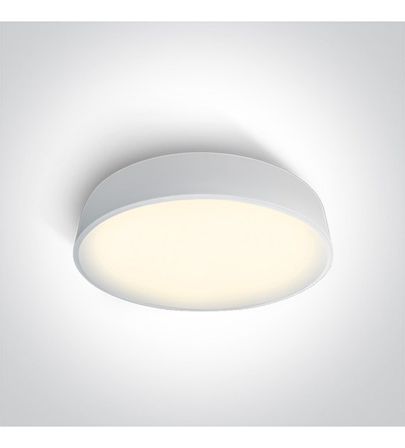 62150D/W/W biały plafon LED 3000K 50W; nieściemnia