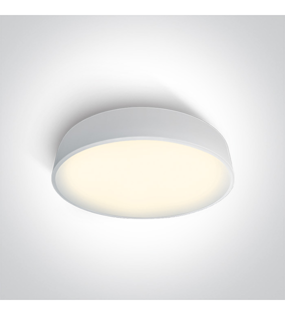 62150D/W/W biały plafon LED 3000K 50W; nieściemnia