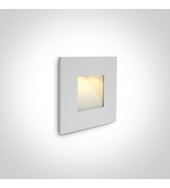 68006N/W wpust ścienny LED 3000K 1W; nieściemnialn