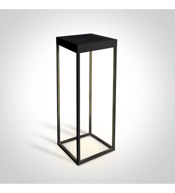 67520A/B/W Lampa ogrodowa solar czarna LED 50cm